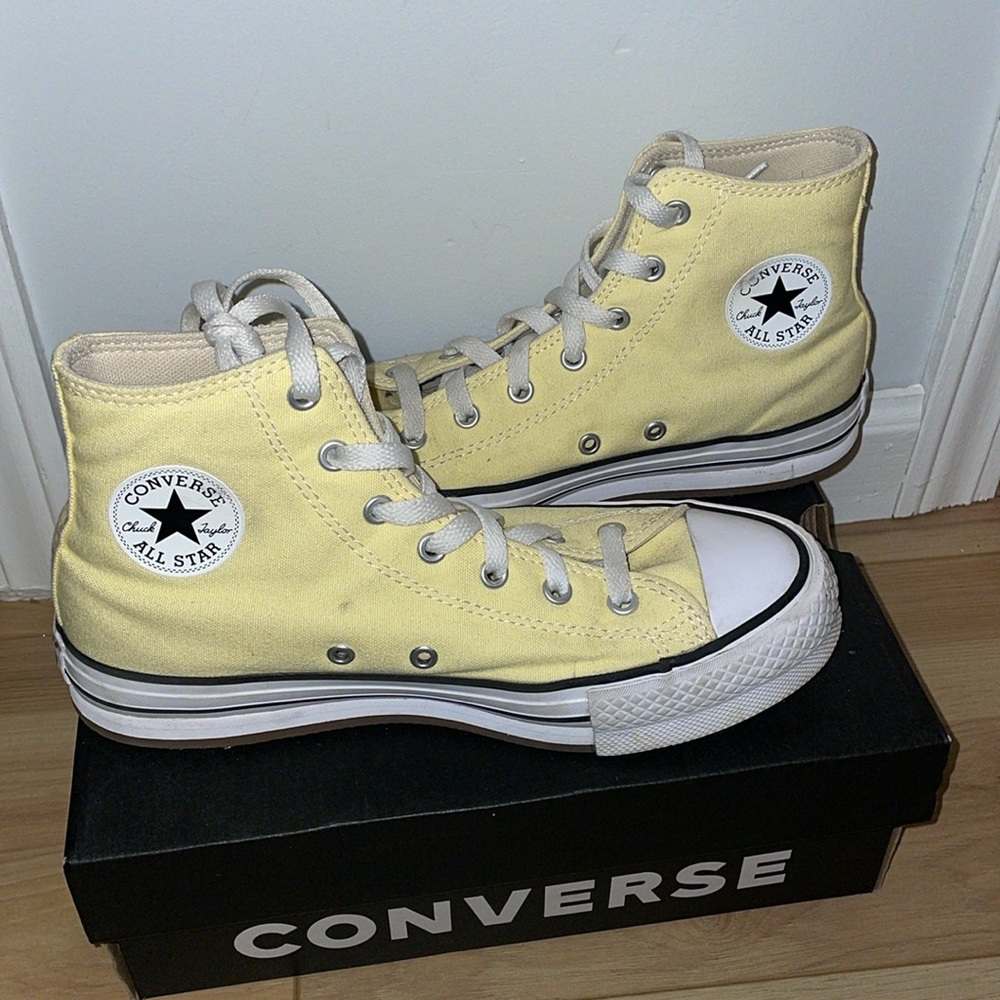 NEW Converse EVA Lift High Top PLATFORM Women's Size 7 Casual Sneakers Shoes